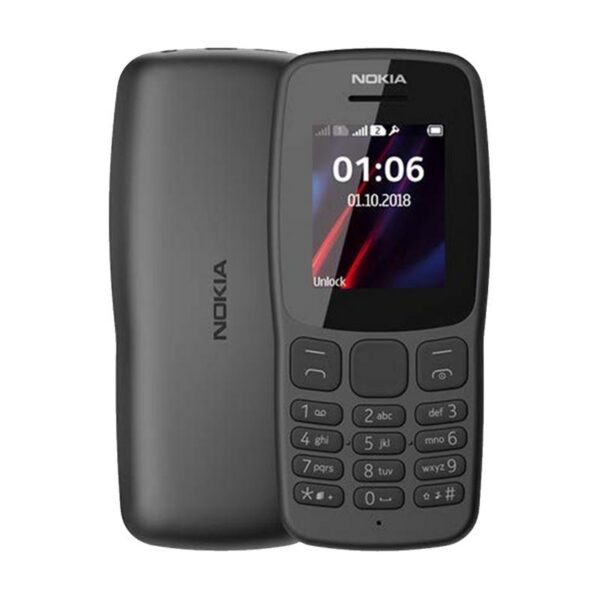 Nokia 106 – Téléphone portable simple, robuste avec batterie longue durée